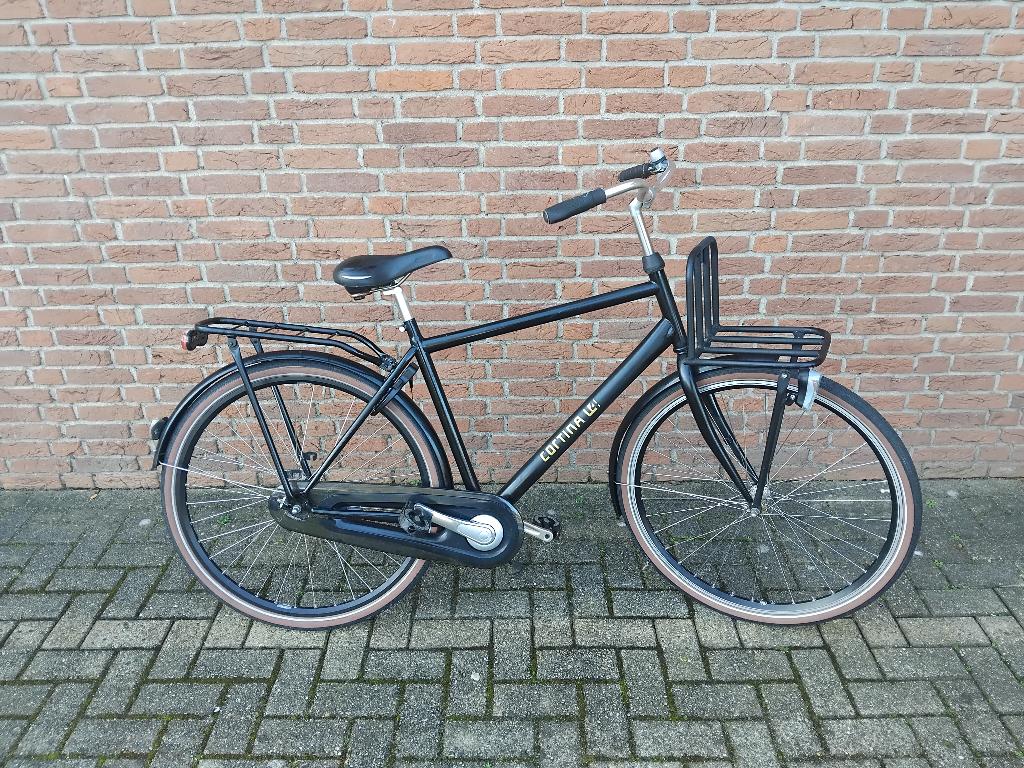 Cortina 56 cm transportfiets., Fietsen en Brommers, Fietsen | Heren | Herenfietsen, 53 tot 57 cm, Ophalen, Gebruikt, Overige merken