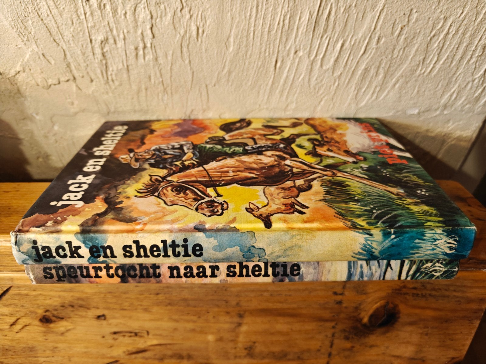 Deel 1 en 2 van de serie: Jack en Sheltie., Ophalen of Verzenden, Zo goed als nieuw