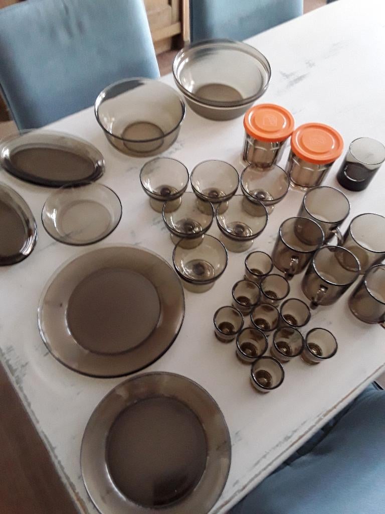 arcoroc rookglas servies. Luminarc rookglas, Ophalen, Glas of Glazen, Overige stijlen, Glas