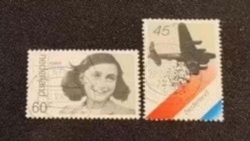 Nederland NVPH 1198 1199, Verzenden, Na 1940, Gestempeld