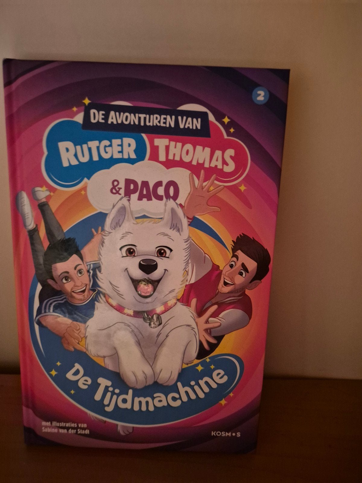 De Avonturen van Rutger, Thomas & Paco: De Tijdmachine, Ophalen of Verzenden, Zo goed als nieuw, Rutger Vink, Thomas van Grinsven