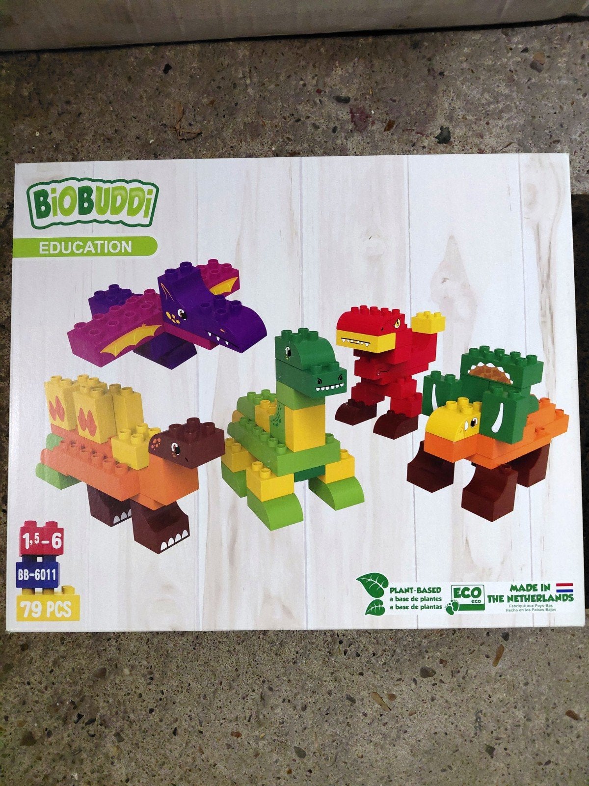 BioBUDDi Education Bouwblokken Dieren 79 Stuks Nieuw, Ophalen of Verzenden, Nieuw, Overige merken