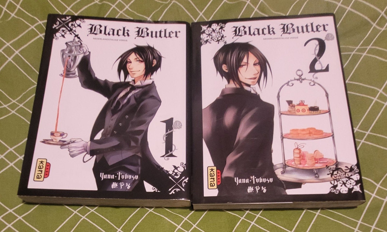 Manga's Black butler deel 1 en 2 NL, Boeken, Meerdere comics, Ophalen of Verzenden, Gelezen, Japan (Manga)