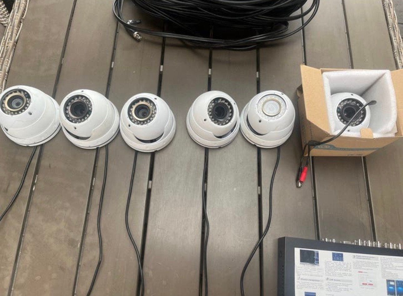 Camera systeem beveiliging, Ophalen of Verzenden, Zo goed als nieuw