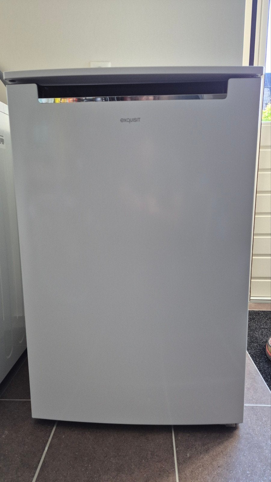 Exquisit KS15-4-E-040EW Koelkast - Nieuwstaat 86x55x58 cm, 100 tot 150 liter, Zo goed als nieuw, 45 tot 60 cm, Met vriesvak