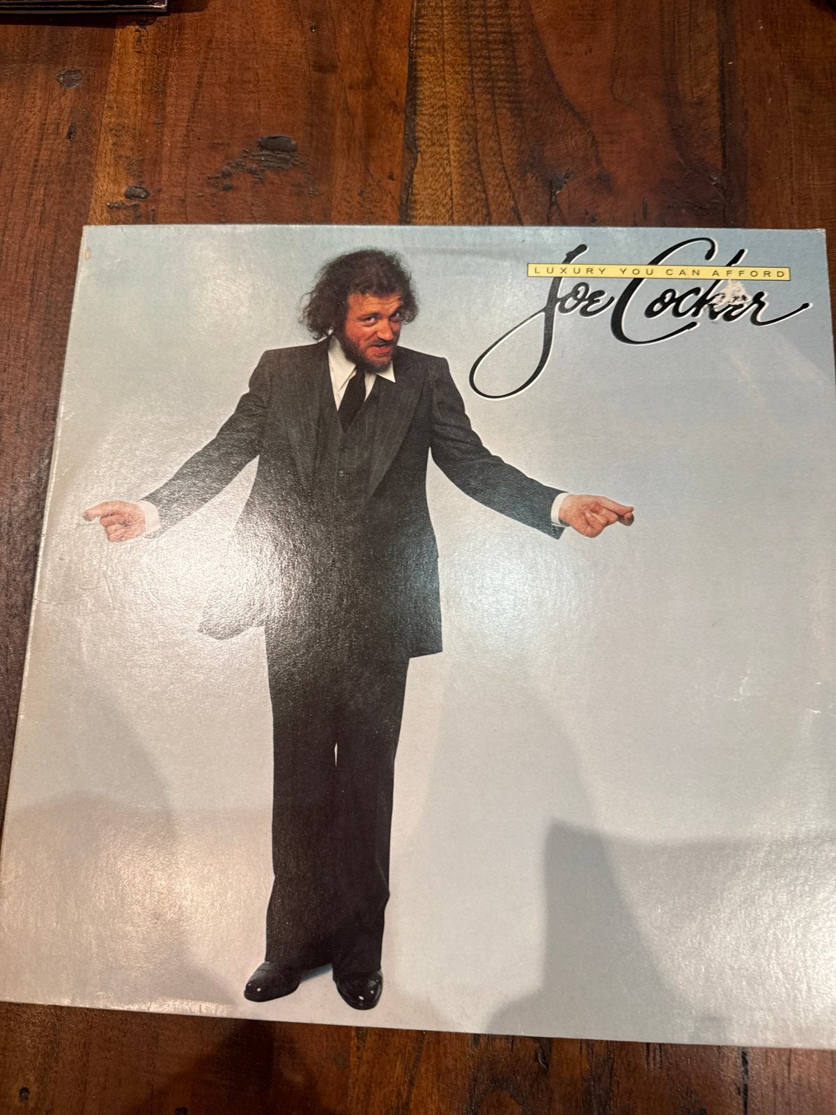 Joe Cocker - Luxury You Can Afford LP (1978), Cd's en Dvd's, LP, Gebruikt, Ophalen of Verzenden, Classic Rock