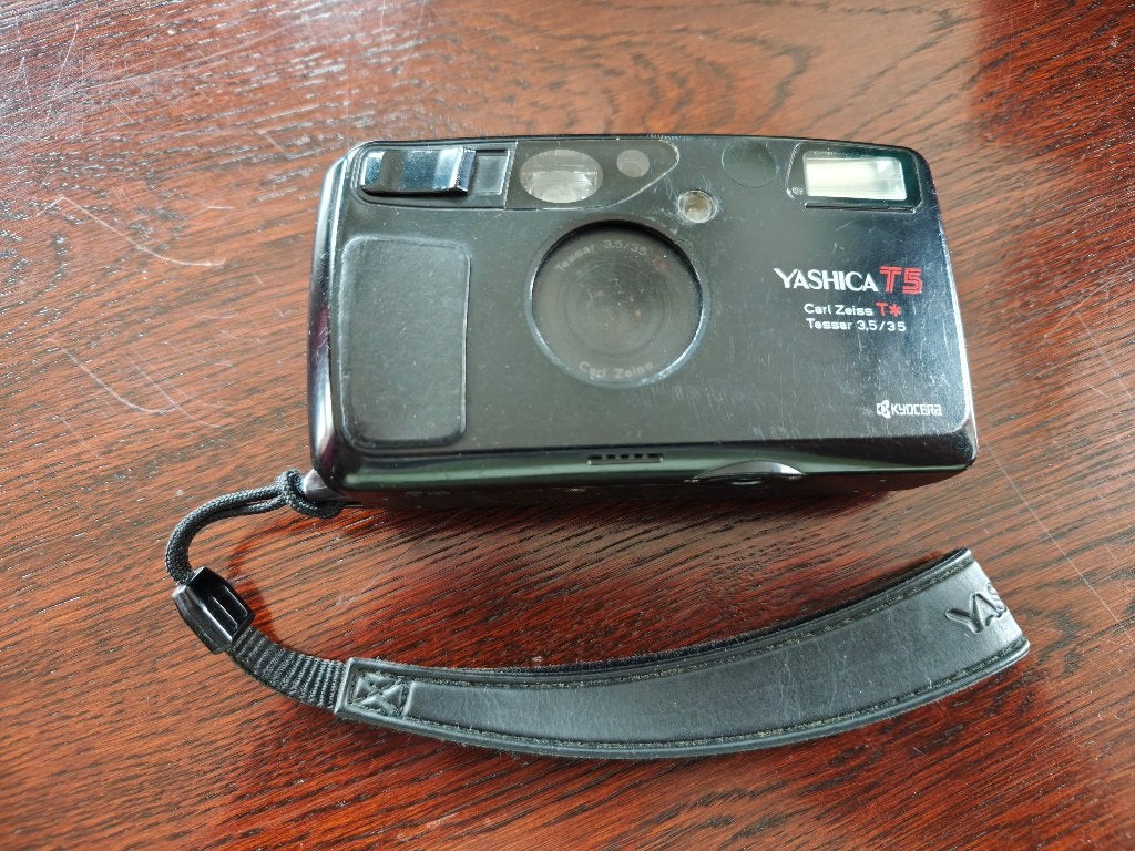 Yashica T5 aka T4 Super, Verzenden, Gebruikt, Compact, Overige Merken