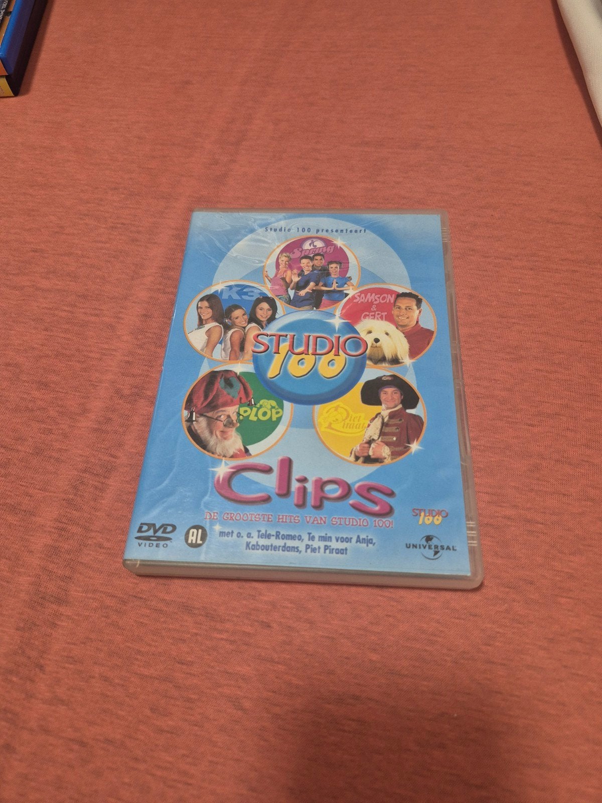 Studio 100 Clips DVD - De grootste hits, Gebruikt, Alle leeftijden, Nederlands, Overige typen