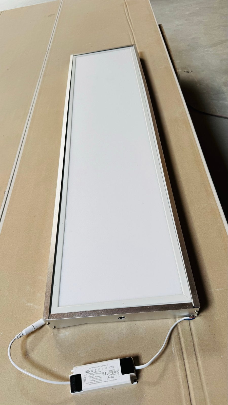 9x omega led paneel 30 x 120 cm. 4000 helder wit plug&play, Ophalen, Led-lamp, Gebruikt, 60 watt of meer