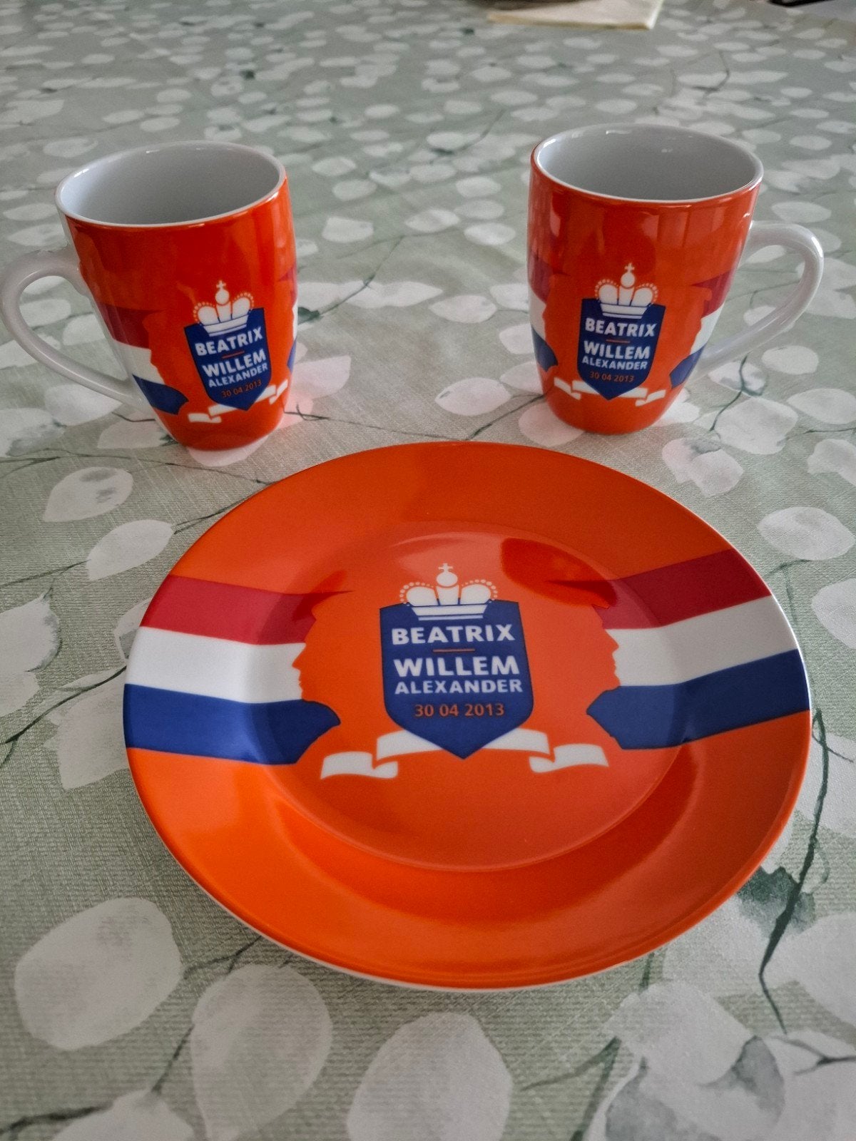 Koninklijk Servies: Beatrix Willem Alexander 30-04-2013, Verzamelen, Ophalen of Verzenden, Nieuw, Nederland, Servies