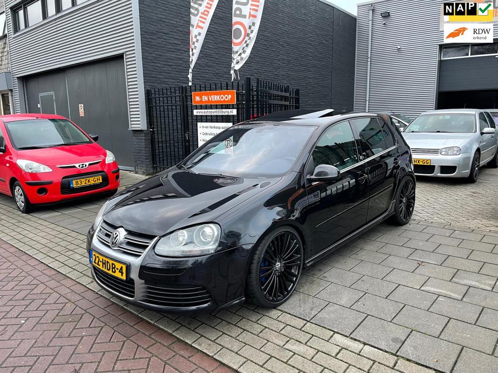 Volkswagen Golf 3.2 R32 4M DSG Schaalstoelen Milltek Airco P, Auto's, Automaat, Gebruikt, 3189 cc, Zwart