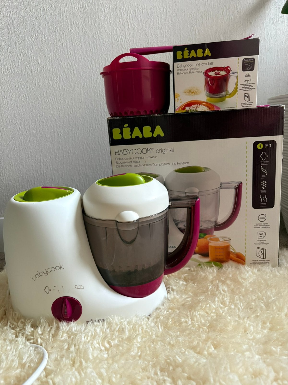 Beaba babycook, 4 liter of meer, Ophalen of Verzenden, Gebruikt, 3 snelheden of meer