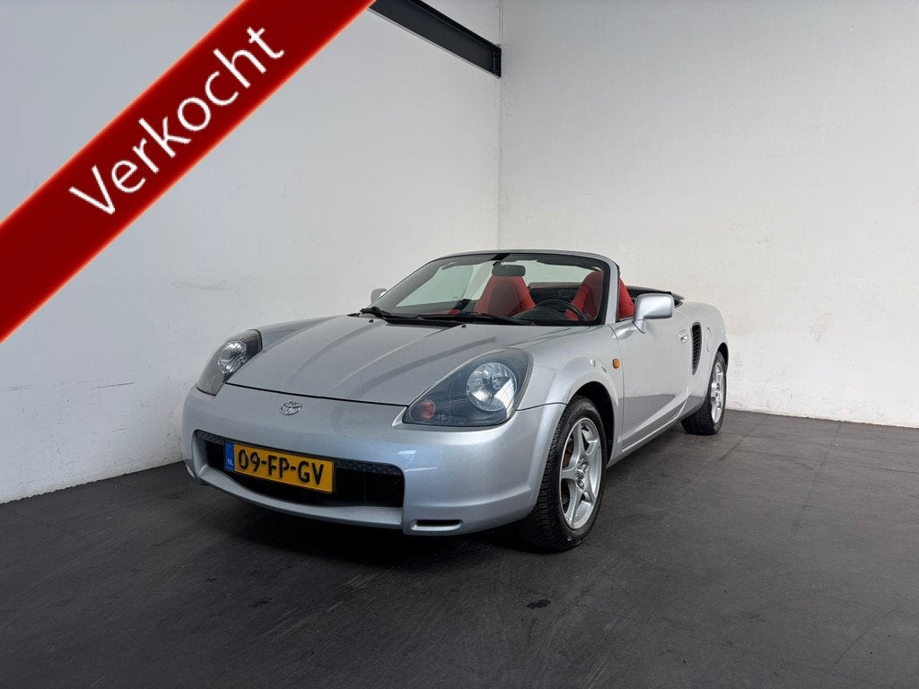 Toyota MR2 1.8-16v VVT-i (bj 2000), Cabriolet, Bedrijf, Handgeschakeld, 2 stoelen