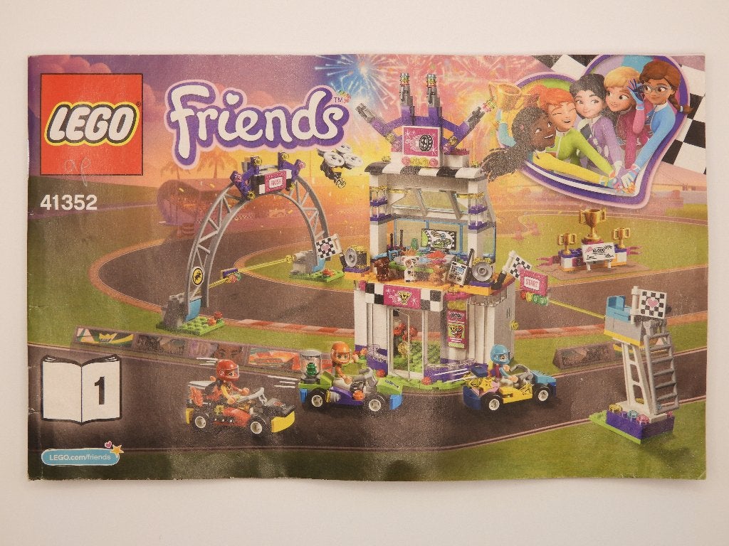 Lego Friends 41352 The Big Race Day, Compleet, Gebruikt, Lego, Friends