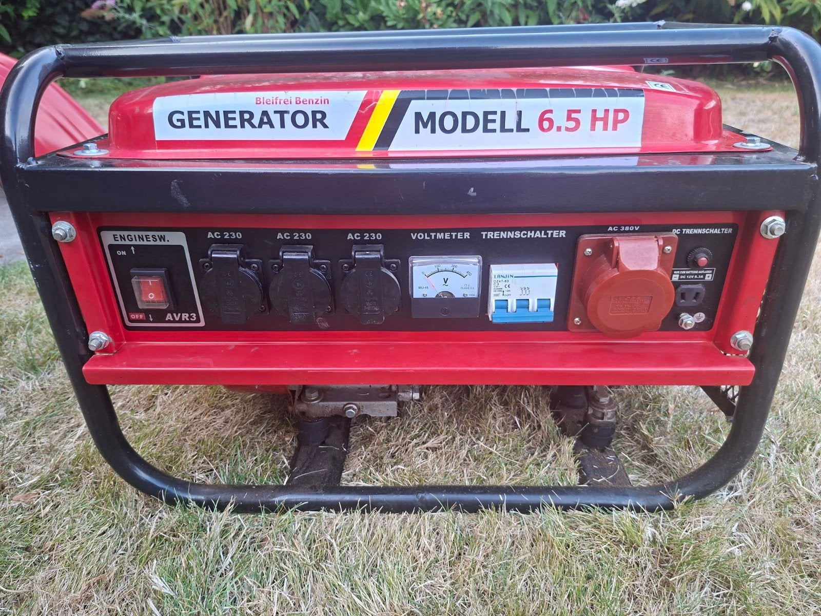 aggregaat 6,5 pk benzine, Ophalen, Gebruikt, Benzinemotor, 1800 rpm of meer