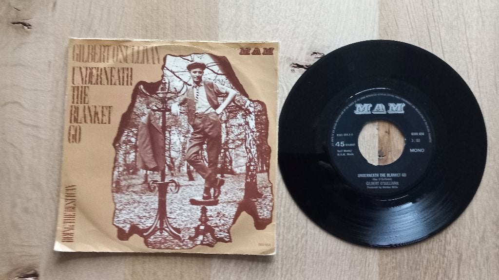 gilbert o sullivan, Cd's en Dvd's, Gebruikt, Fotohoes, 7 inch, Ophalen of Verzenden