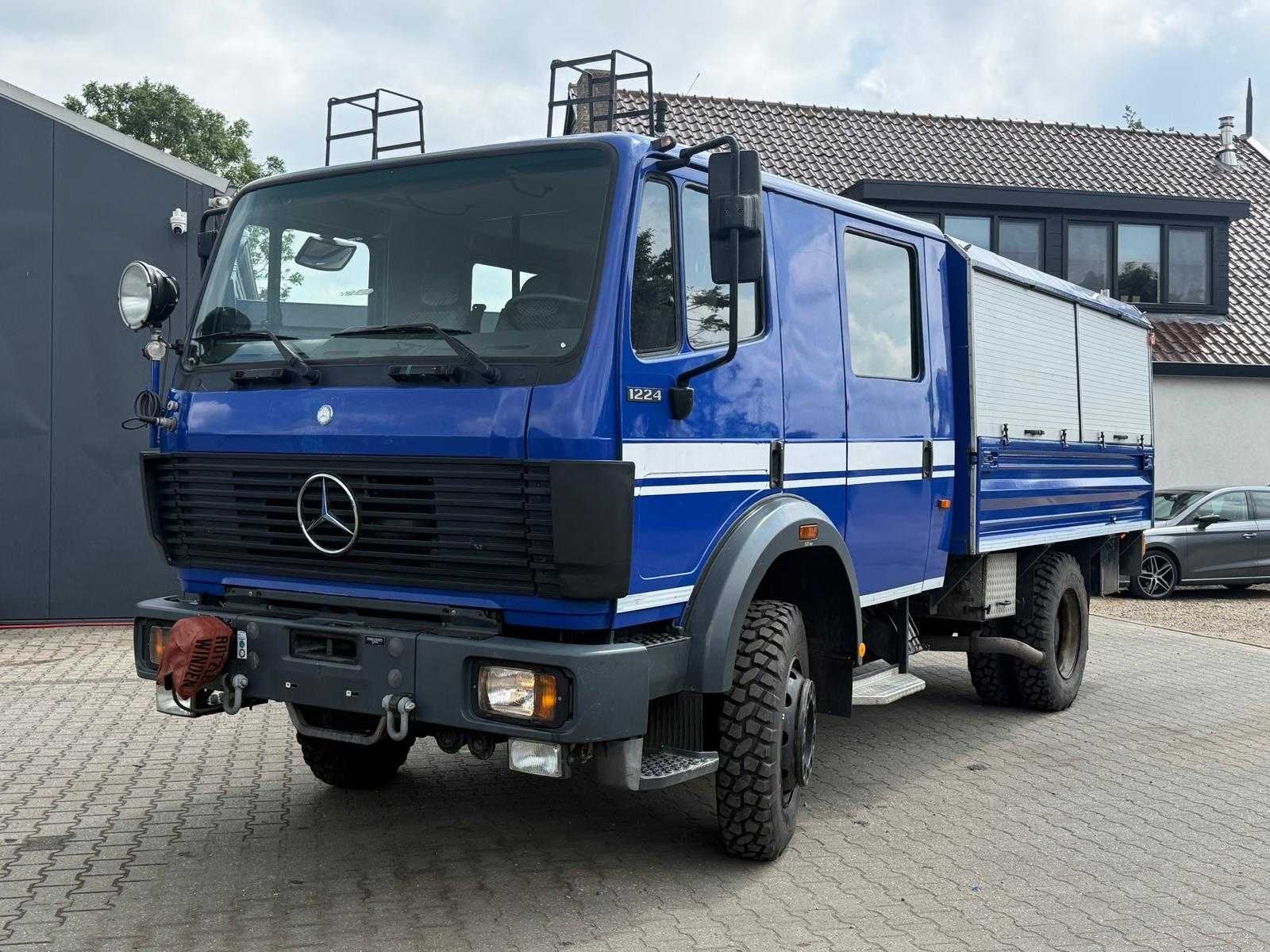Mercedes Benz - 1224 4X4 - Vrachtwagen, Auto's, Overige brandstoffen, Mercedes-Benz, Bedrijf, Te koop