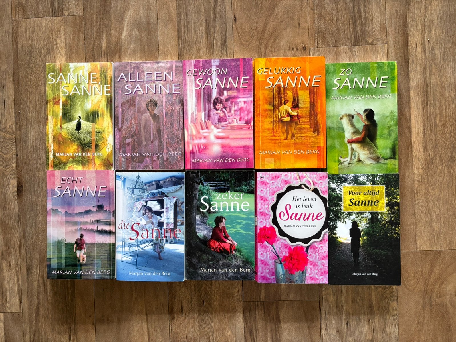 Sanne boekenreeks (niet compleet), Verzenden, Gelezen