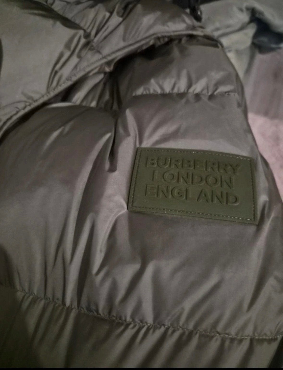 Burberry London England donsjas/bodywarmer, maat XL, Kleding | Heren, Ophalen, Zo goed als nieuw, Maat 56/58 (XL), Groen