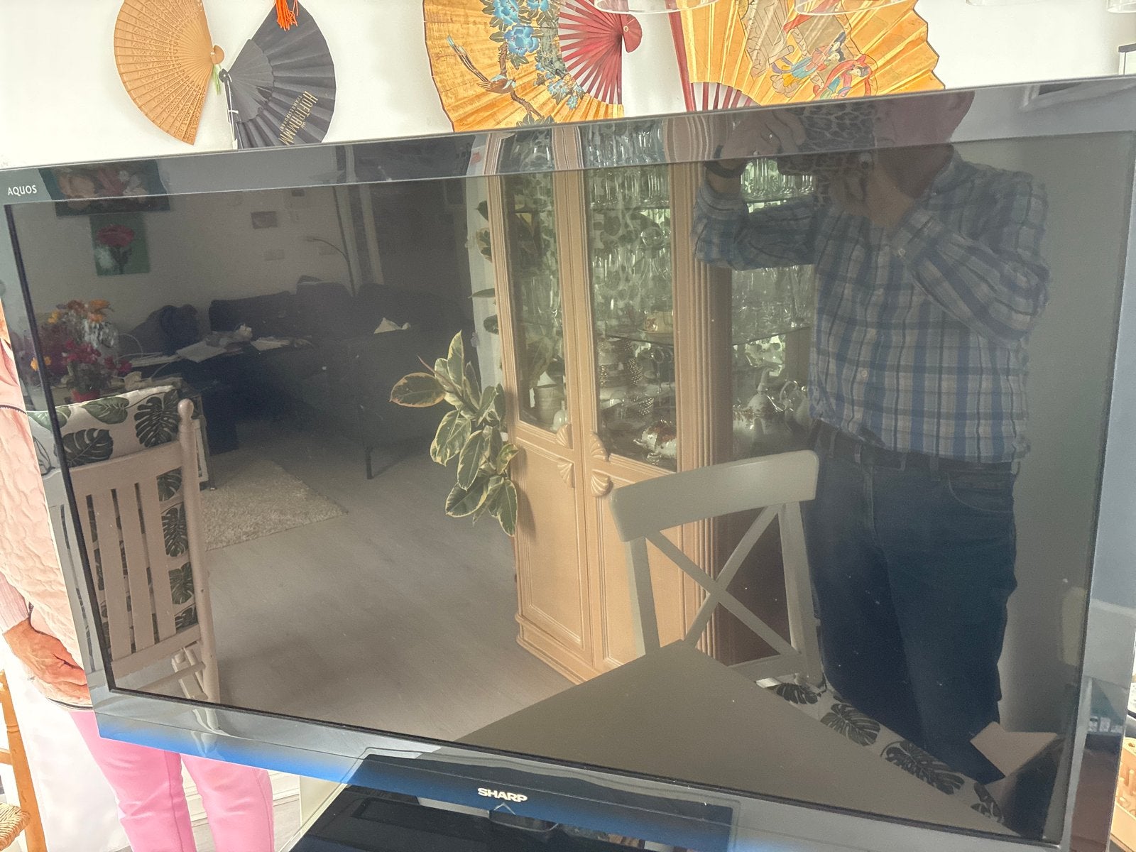 Sharp Aquos LCD TV - Goede staat, Ophalen, Gebruikt, 50 Hz, LCD