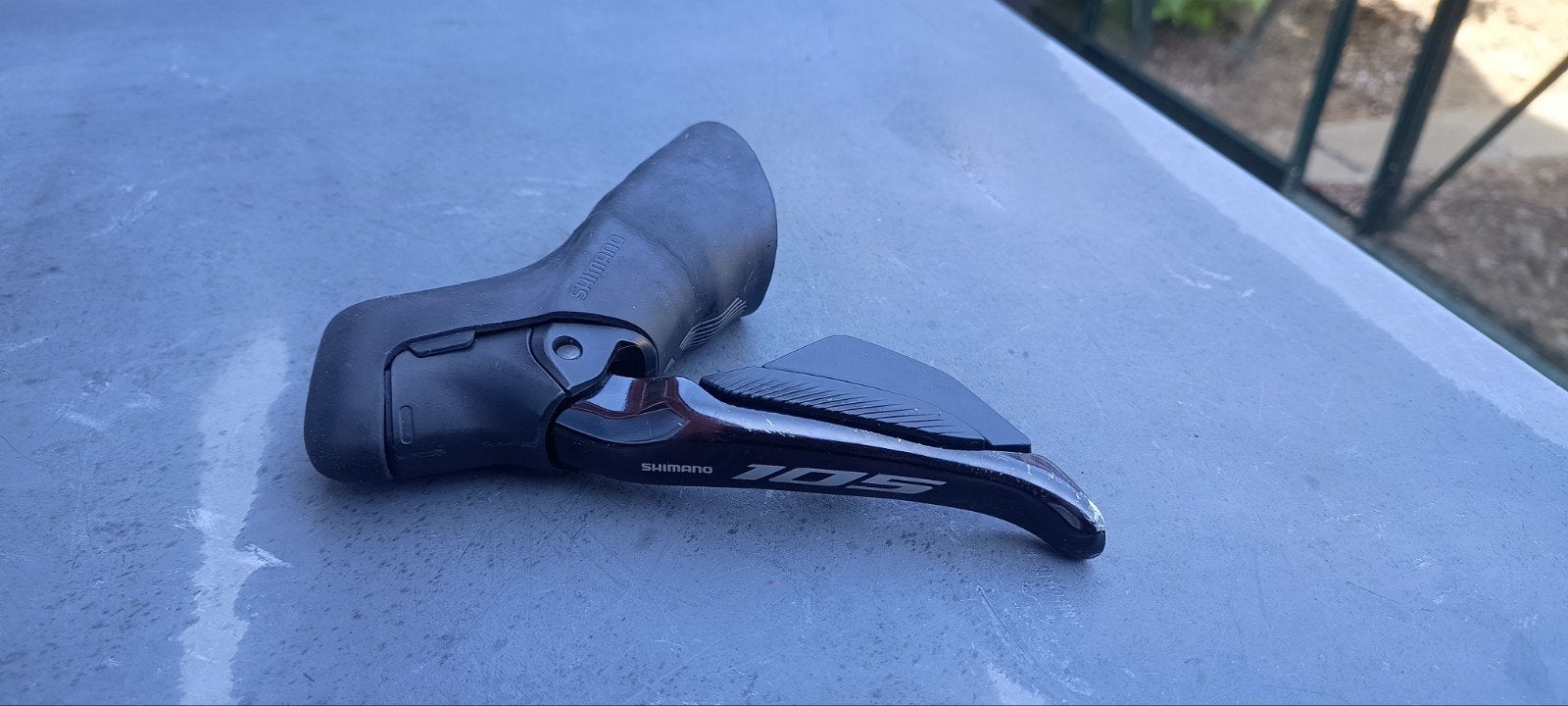Shimano 105 R7170 Di2 Disc Shifter Links, Gebruikt, Overige materialen, Ophalen of Verzenden, Derailleur of Ketting