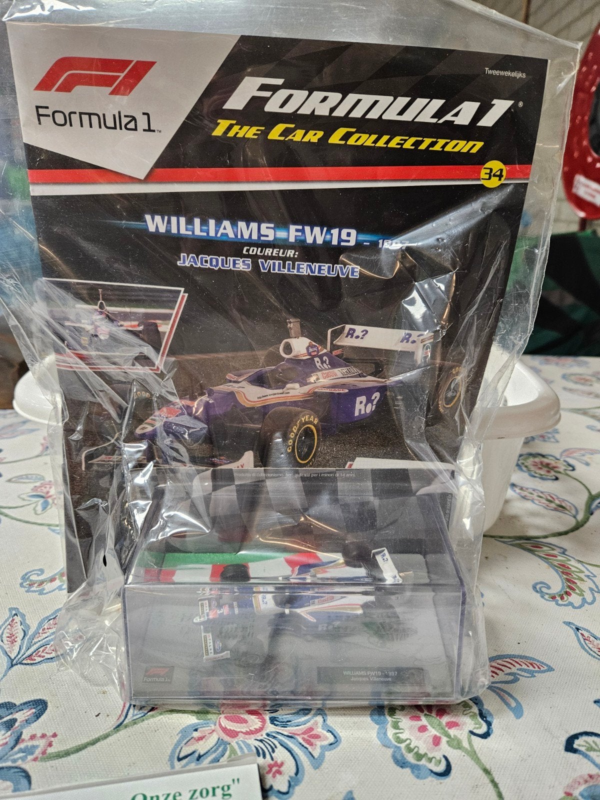 Formule 1 Car Collection Williams FW-19 Jacques Villeneuve, Ophalen of Verzenden