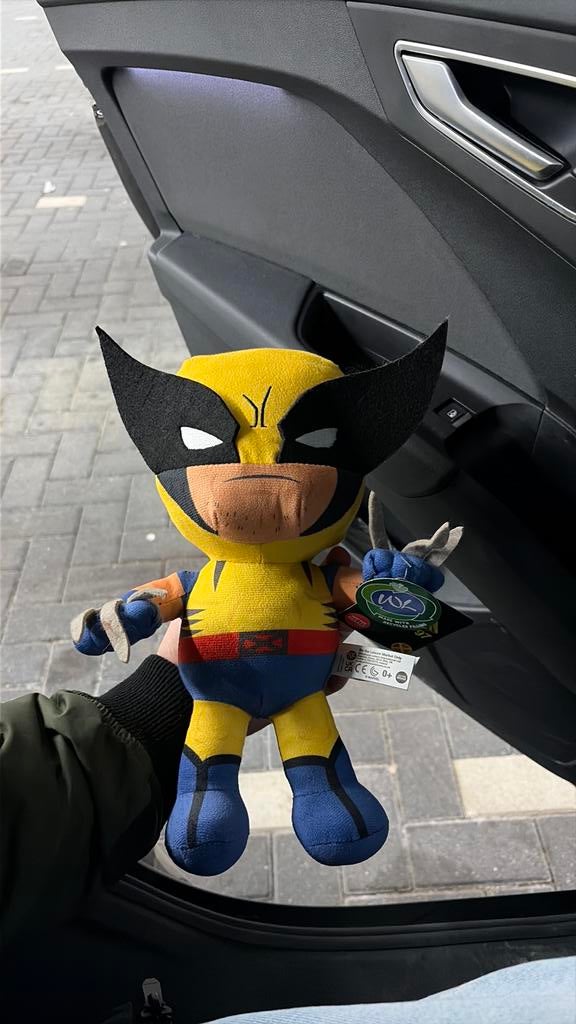 Marvel Wolverine X-Men Plushie, Ophalen of Verzenden, Zo goed als nieuw
