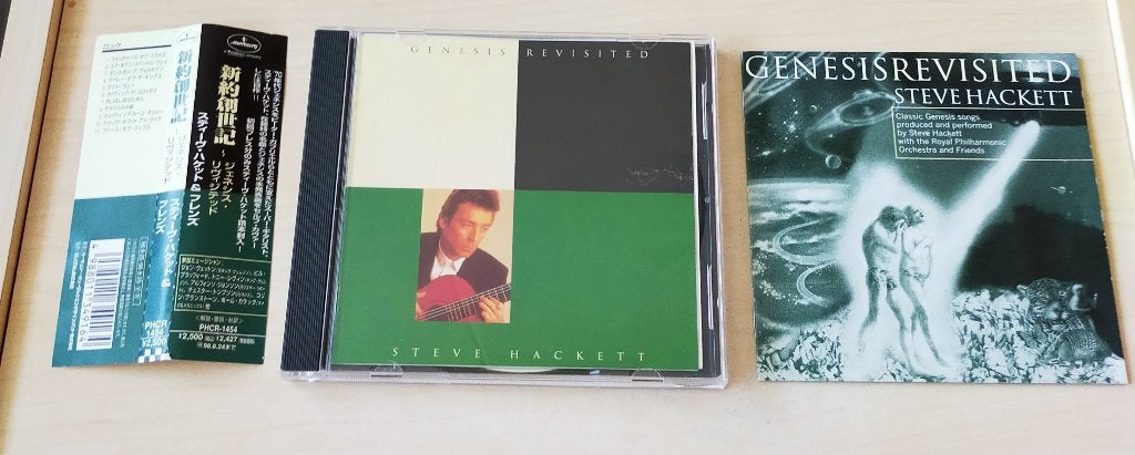 Steve Hackett - Genesis Revisited CD 1996 Japan OBI, Cd's en Dvd's, Ophalen of Verzenden, Gebruikt, Progressive Rock