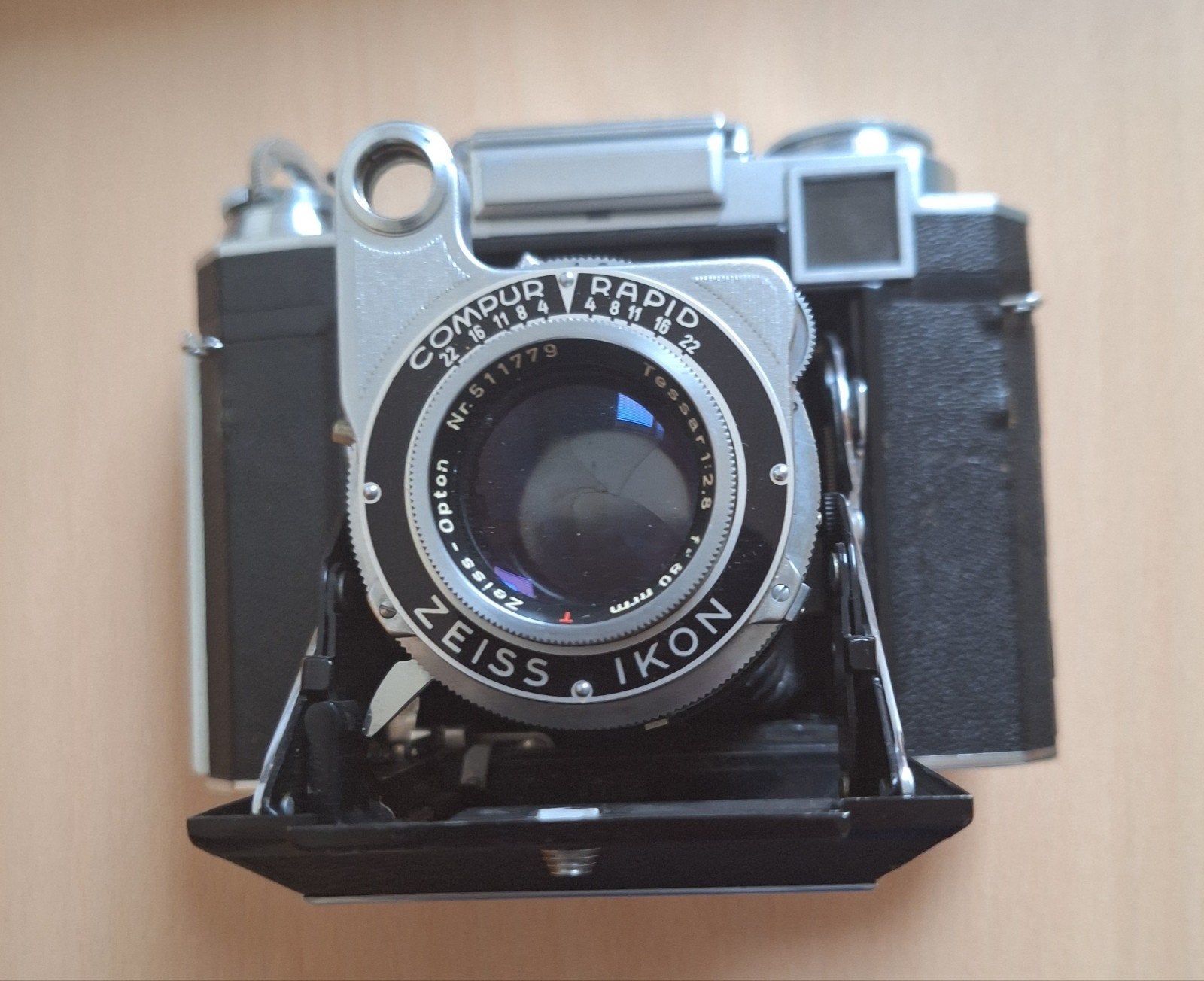 oude fotocamera Zeiss, Ophalen of Verzenden, Gebruikt, Compact, Overige Merken