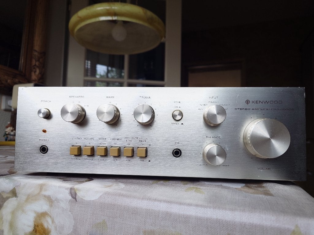 Kenwood vintage solid state stereo versterker KA-1600G, Audio, Tv en Foto, Versterkers en Receivers, Gebruikt, Stereo, Minder dan 60 watt