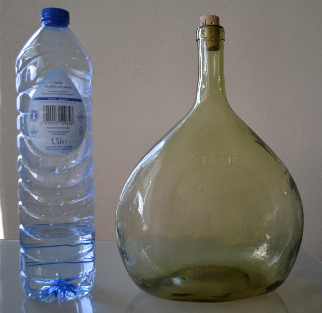 franse antieke wijn gist fles 3 liter {9}, Antiek en Kunst, Ophalen