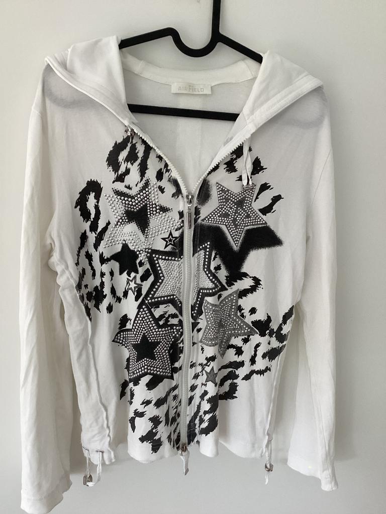 Vest met capuchon van Airfield, Ophalen of Verzenden, Zo goed als nieuw, Maat 38/40 (M), Wit