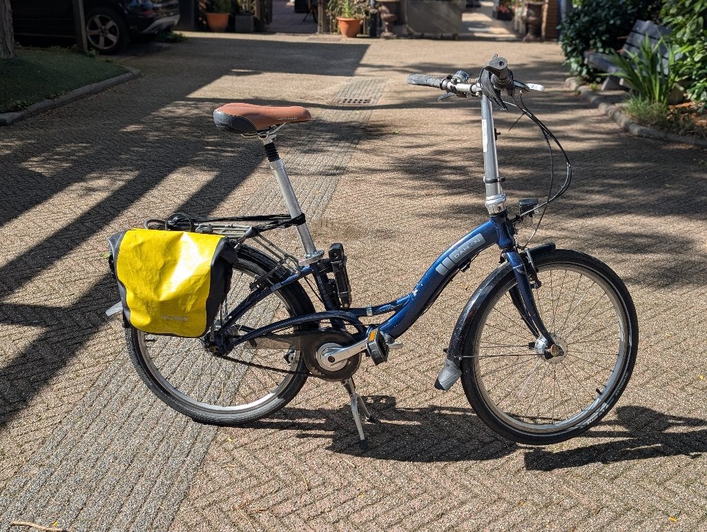 Dahon  Glide P7 Folding bike - 7 Speed Shimano Hub gears, Fietsen en Brommers, Ophalen, 20 inch of meer, Gebruikt, Velgrem