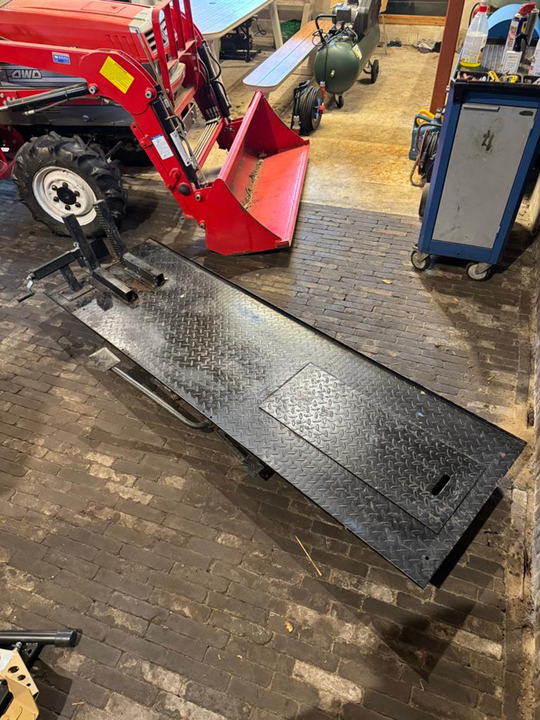 HBM Motor Hefbrug 450kg, Ophalen, Gebruikt