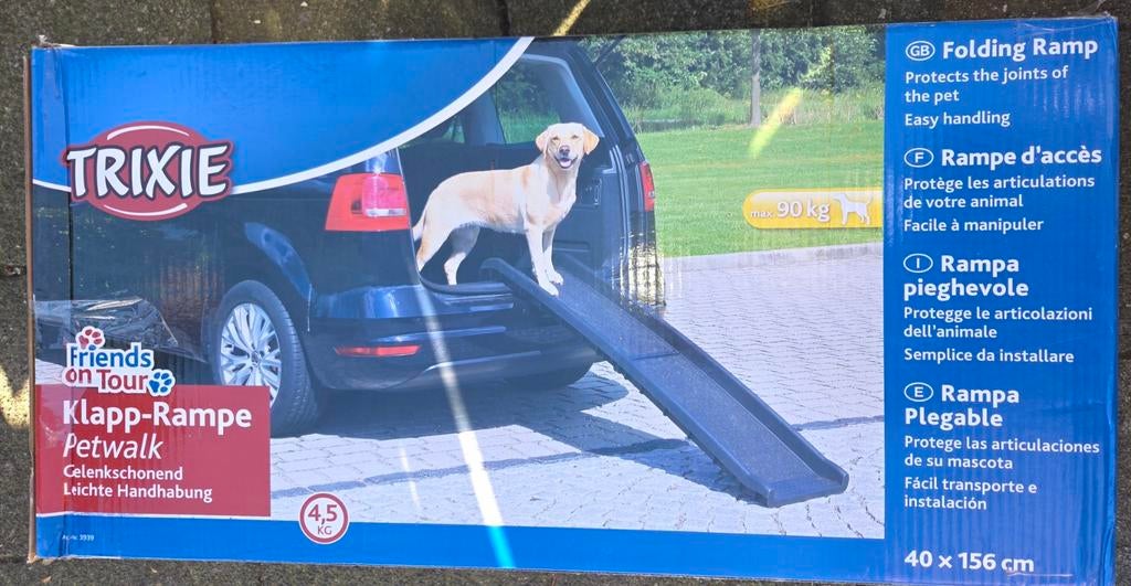 Tripje car ramp, Dieren en Toebehoren, Ophalen of Verzenden, Hond
