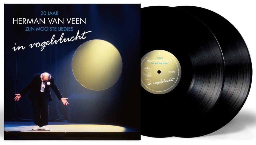 Vinyl 2LP Herman Van Veen In Vogelvlucht 1 NIEUW, Cd's en Dvd's, Vinyl | Nederlandstalig, Cabaret of Kleinkunst, Ophalen of Verzenden