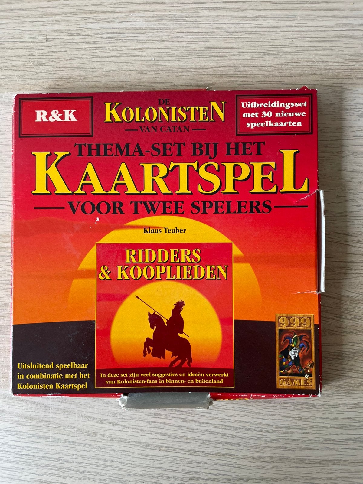 Kolonisten van Catan Kaartspel: Ridders & Kooplieden, Een of twee spelers, Ophalen of Verzenden, Zo goed als nieuw