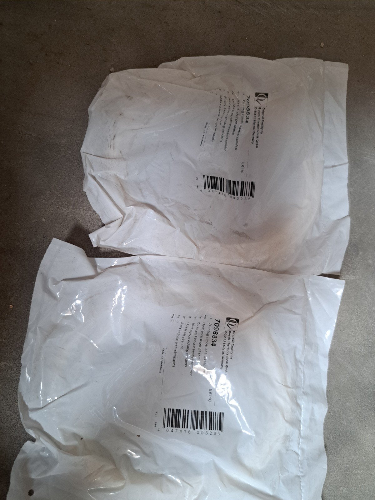 2x Nieuwe Bosch dichting condensaatverzamelaar 7098834, Bosch Nefit, ., Nieuw, Ophalen of Verzenden