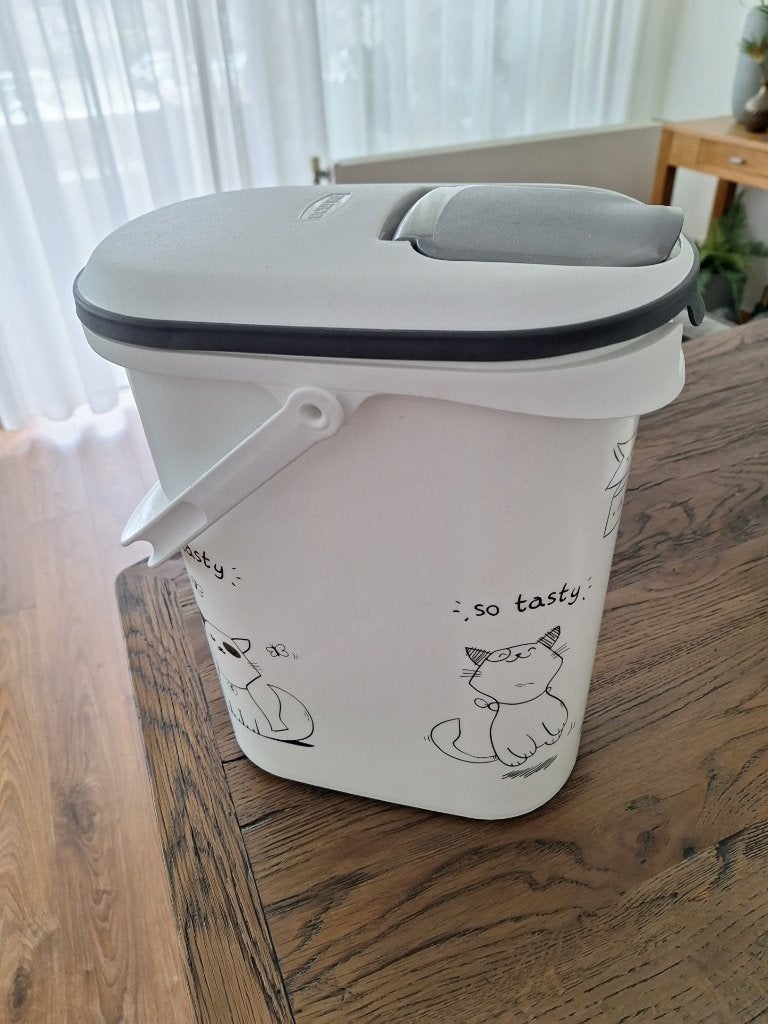 Curver voedselcontainer kat 10 liter, nieuwstaat, Ophalen of Verzenden, Kat