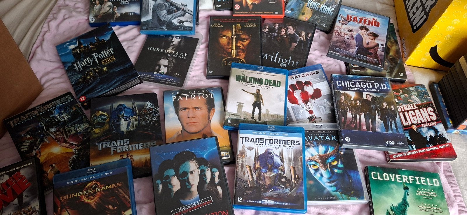 Grote partij originele dvd's & Blu-rays, Ophalen of Verzenden, Gebruikt, Filmcollectie, Blu-ray