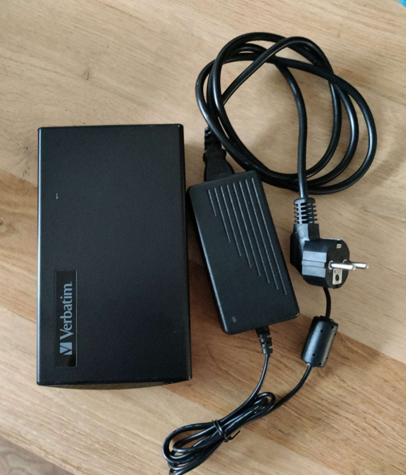 Verbatim Externe Harde Schijf 1TB USB, Computers en Software, Harde schijven, Zo goed als nieuw, Desktop, Extern, HDD, USB, Ophalen of Verzenden