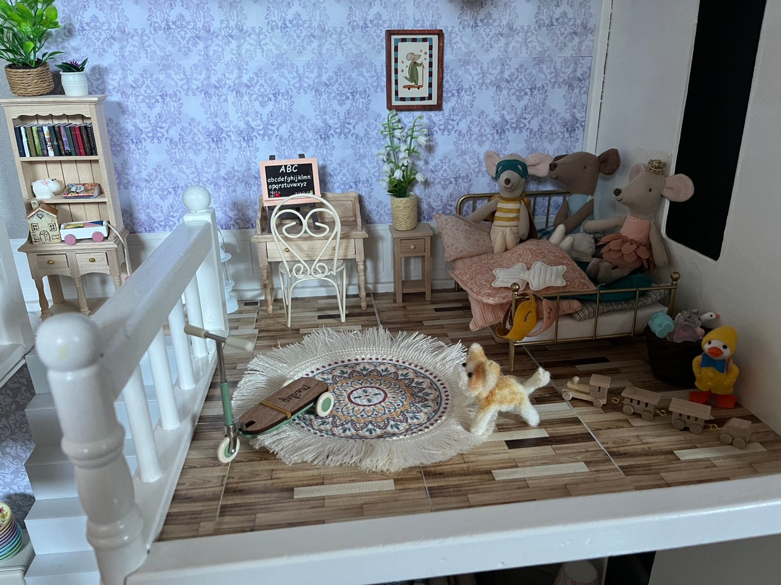 Vloerkleed poppenhuis incl verzenden, Ophalen, Nieuw, Poppenhuis