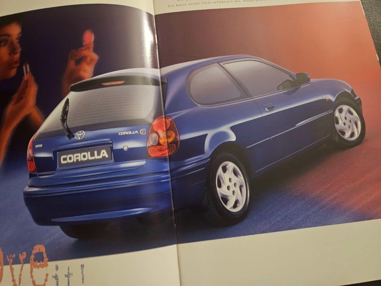 Foto 3 van Brochure Toyota Corolla G6 1997 Zwitsers