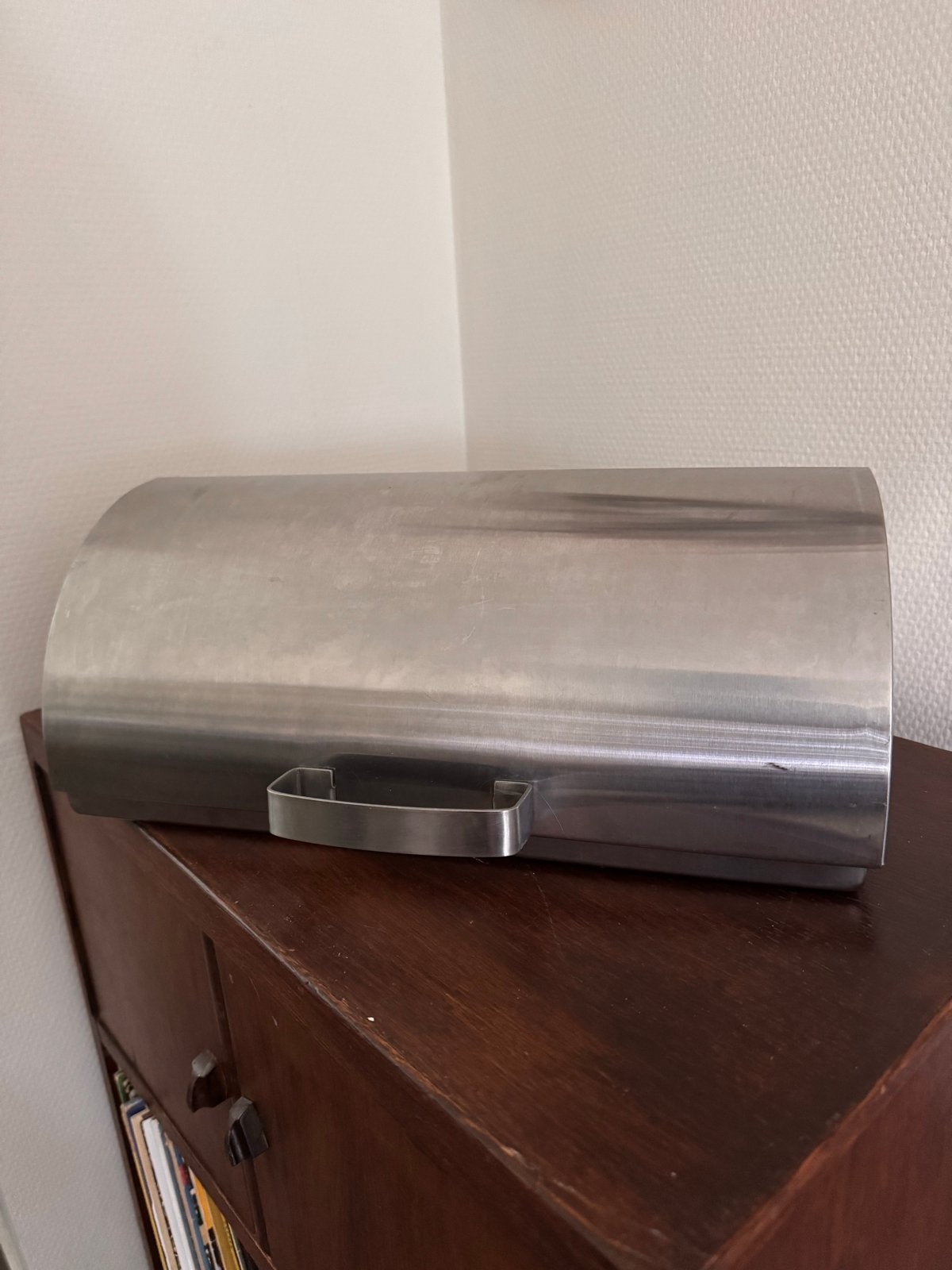 IKEA Broodtrommel RVS - Zo goed als nieuw, IKEA, Zilver, Ophalen of Verzenden, Zo goed als nieuw