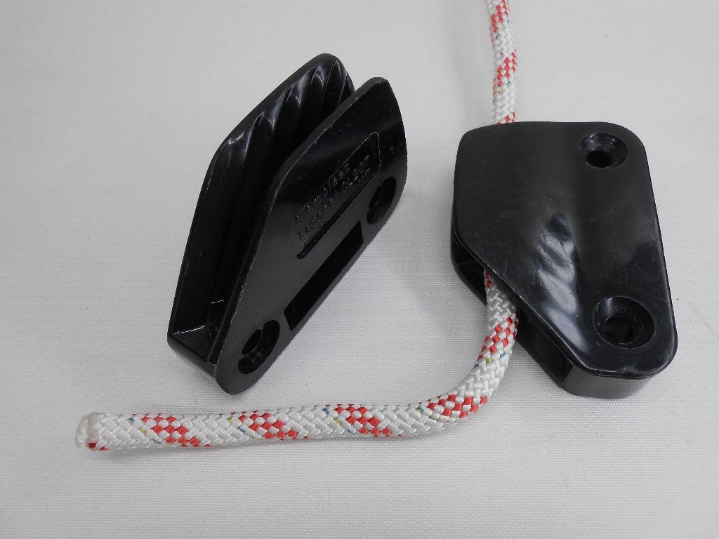 Touwklemmen, Schootklemmen, Clamcleat CL206/207, zijmontage, Ophalen of Verzenden, Gebruikt, Motor en Techniek