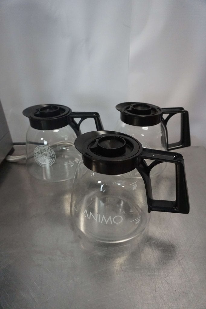 Animo M202 koffiemachine dubbel koffiezetapparaat, Gebruikt, Koffiemachine, Gemalen koffie, Niet ingevuld