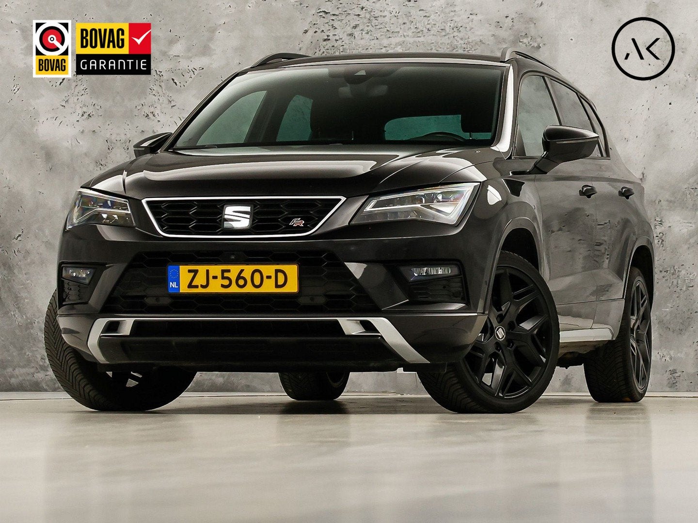 SEAT Ateca 1.5 TSI FR Intense Sport 150Pk Automaat (VIRTUAL, Auto's, 12 maanden, 4 cilinders, Ateca, Zwart