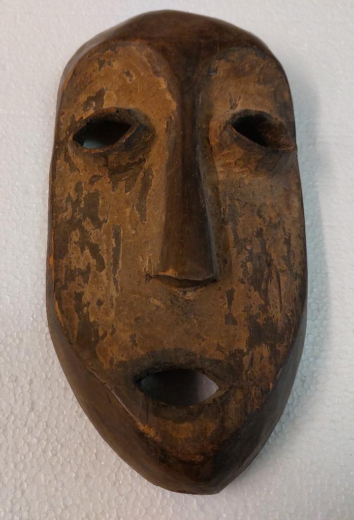 Afrikaans Masker Afrika Hout Antiek, Verzenden