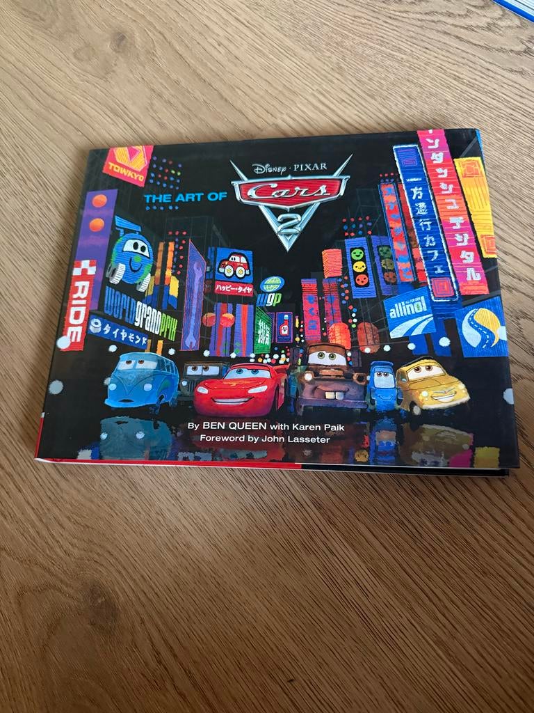 The Art of Cars 2 boek, Ophalen, Zo goed als nieuw, Film- of Tv-bewerking