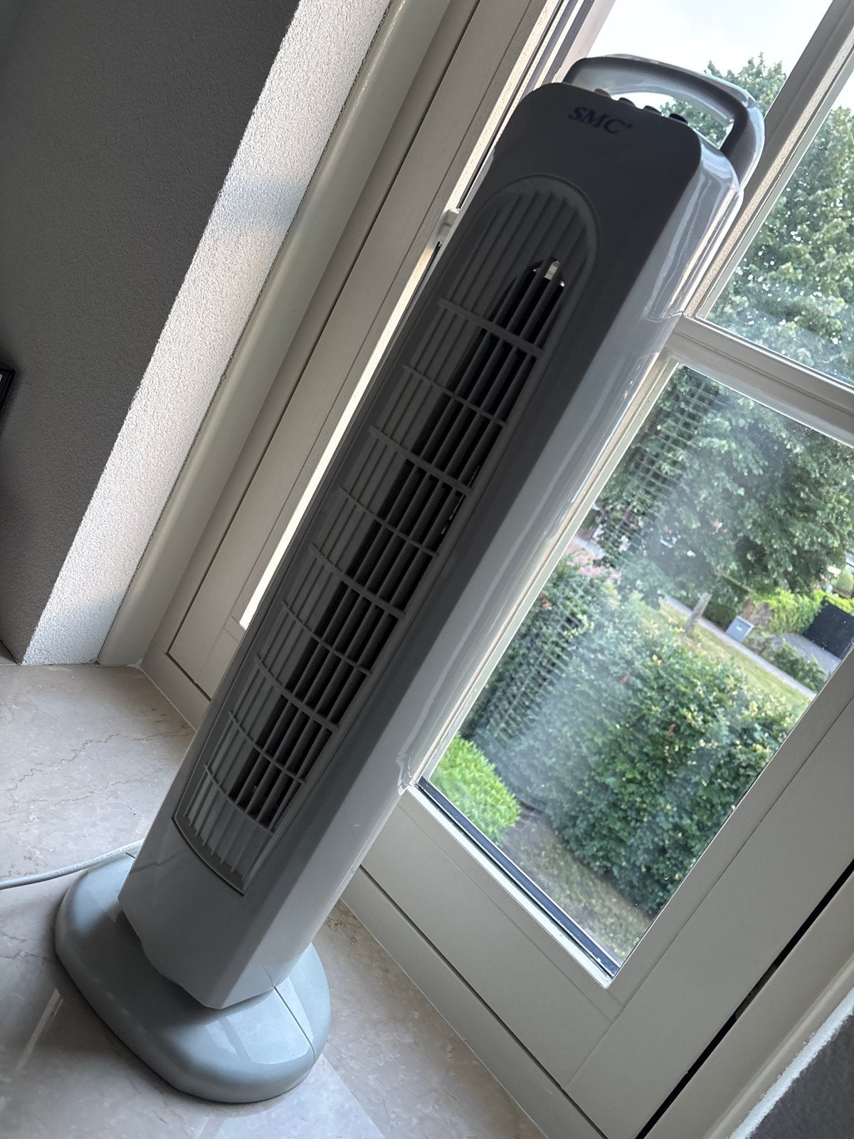 SMC Torenventilator met 3 snelheden en oscillatie, Ophalen of Verzenden, Gebruikt, Torenventilator